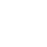 Eine einfache, weiße Aktenkoffer-Illustration auf schwarzem Hintergrund.